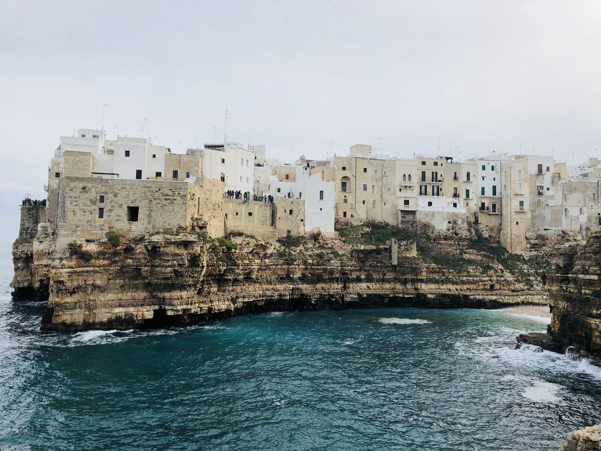 Lswitch's tweet image. Polignano, a little treasure. Breathless #Puglia. ❤️