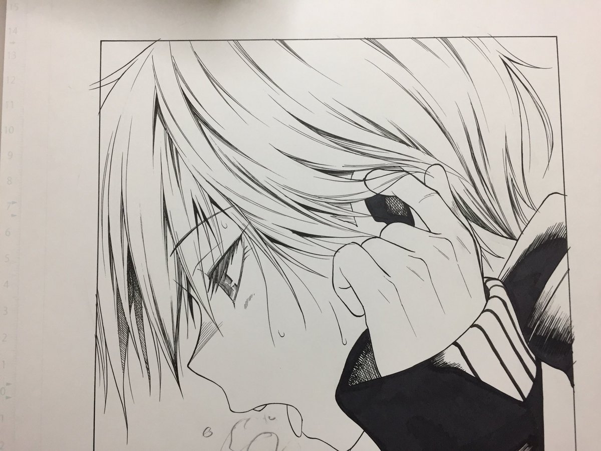 年の瀬に深沢さんのトビラ絵作画中。仕事納めってなんやねんっつーね('ω`)ウェーイ 