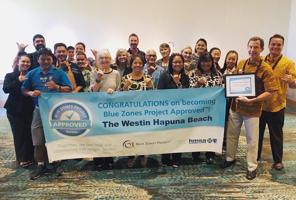 BZPHawaii's tweet image. #OrgSpotlight @WestinHapuna is a #BlueZonesProjectApproved worksite in North Hawai’i! Mahalo for making employee wellness a priority for your organization. #BZPHawaii #BZPBigIsland #LiveLongerBetter @BZPBigIsland