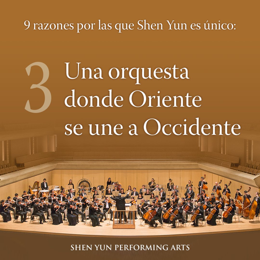 9 razones por las que #ShenYun es único:

3. Imagina que un armonioso sonido de cuerdas y vientos sinfónico da pie a un encantador solo de pipa que enciende una memoria perdida sobre el Palacio Prohibido.
Solo con la orquesta de Shen Yun podrás experimentar esa fusión única.