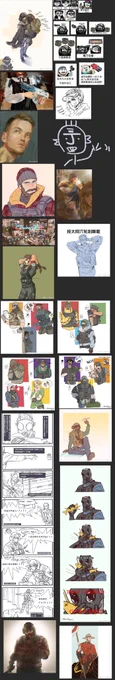 #RainbowSixSiege 2018 end of the year summary. I did draw a loooot of siege this year. git gud 2019 ?? 