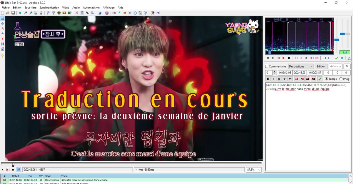 Minah22640019's tweet photo. [PROJET EN COURS] Traduction du 102ème épisode de Life Bar avec les #winner en cours ! Des idées pourquoi Seungyoon est en colère ? 
#yaongsubs #kpop #vostfr #kshow #kshowvostfr #lifebar #heechul #superjunior #innercircle #elf #boysband #kpopboysband #frenchelf #frenchinnercircle https://t.co/m747BO1mx7