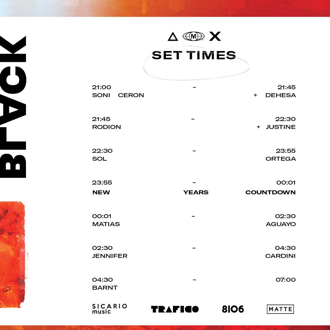 Estos son los horarios para mañana en BLACK.

Aún hay boletos a la venta en Ticketmaster y taquillas del Auditorio BlackBerry.

Boletos aquí: bit.ly/2rnI1Yl