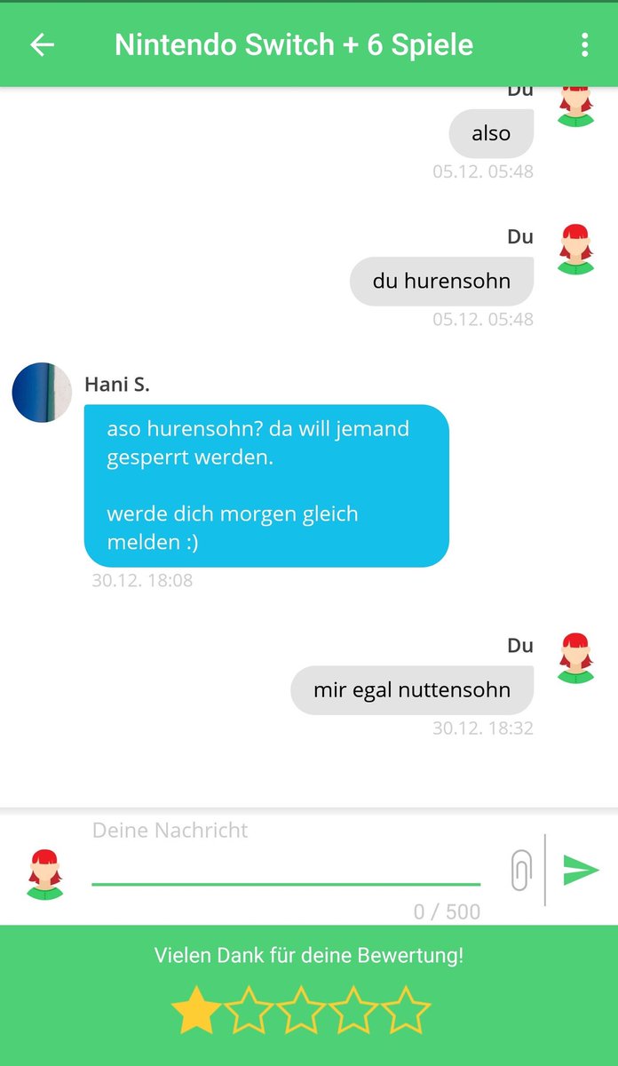 userekix's tweet image. neulich auf Shpock