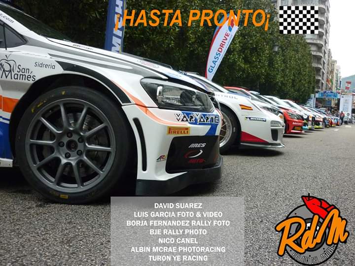 HOY CERRAMOS UNA ETAPA...
Han sido más de 10 años tratando de informar de aquello que aconteciera en el ambito de los rallyes en sus diferentes categorias en Asturias, crónicas, previas, resultados, además de seguir a los equipos asturianos en el CERA, CERT...
!!HASTA PRONTO!!