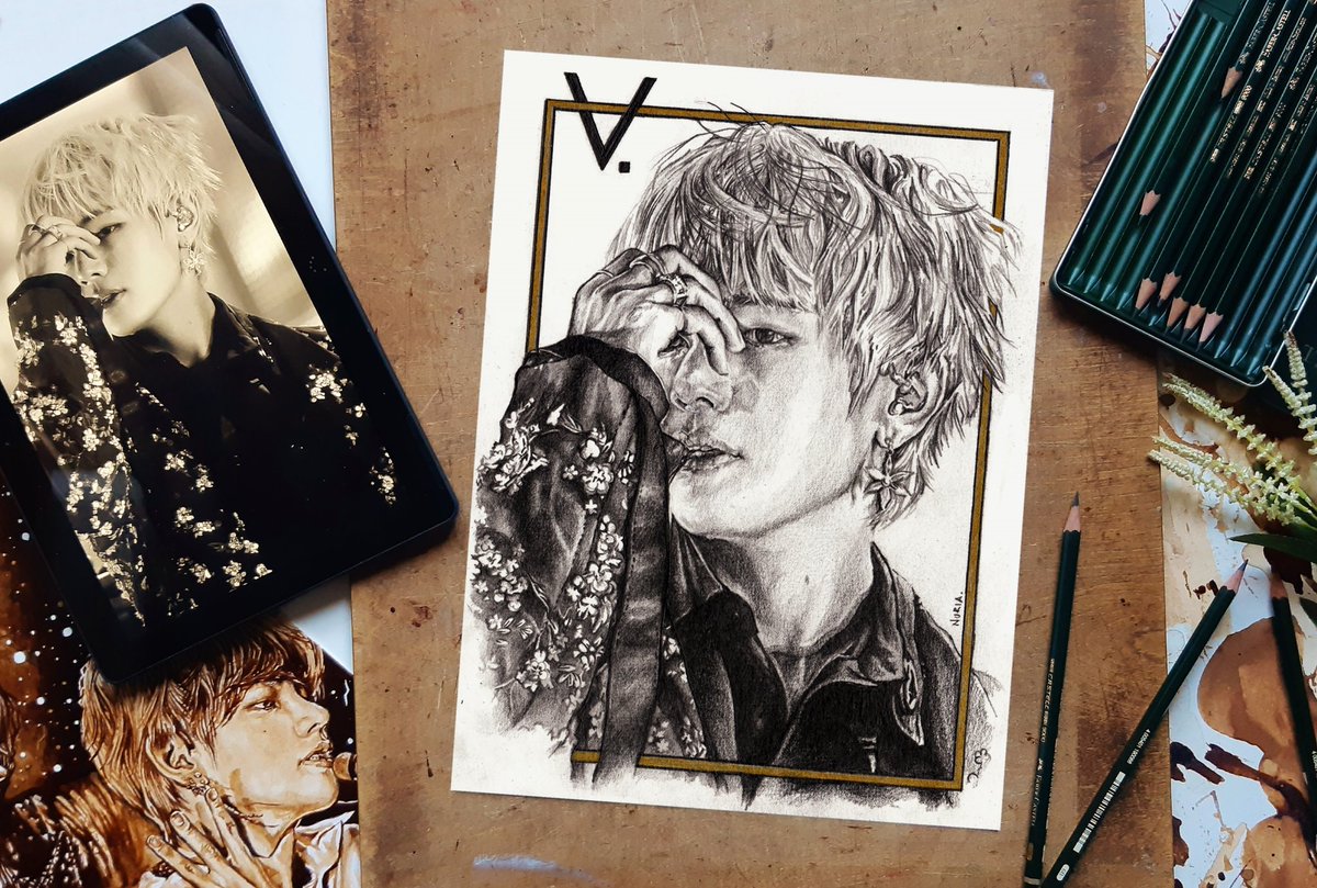 A bit late but happy birthday V!
.
Reference pic 📸 @V_TAC1230 
.
#WE_PURPLE_V #Taehyung #TaehyungMayYouShineBright #SingulariTaeDay #btsfanart - @BTS_twt