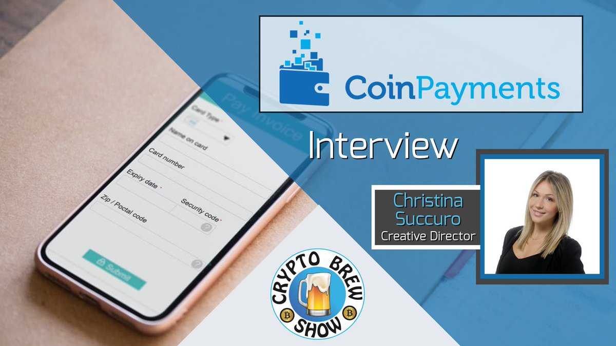 You are going to #love the #interview we did with the Creative Director of @CoinPaymentsNET, Christina Succurro!

Individual or merchant, you can now accept over 1100 #cryptocurrencies and counting!

youtu.be/vipheRlKBHg

#crypto #blockchain #payments #bitcoin #cryptocurrency