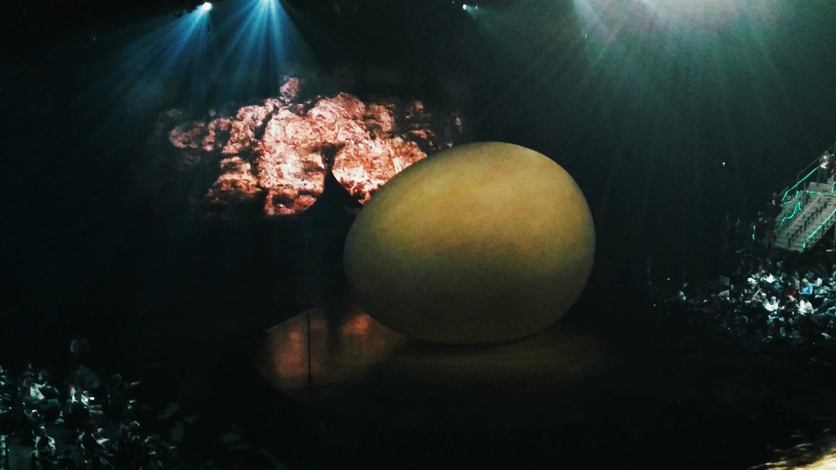 A puntito de empezar #OVOCirque