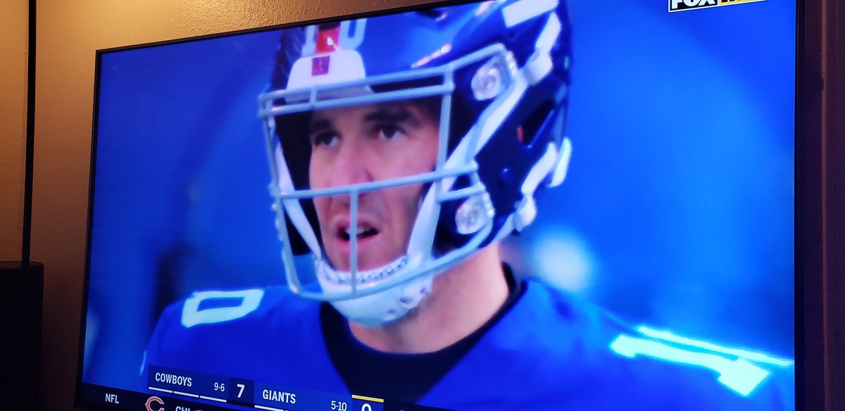 AngryJoeShow's tweet image. I hope Eli Manning never retires lol. I love all his various faces when we are kicking the Giants butts. #Classic #DALvsNYG #hurrr