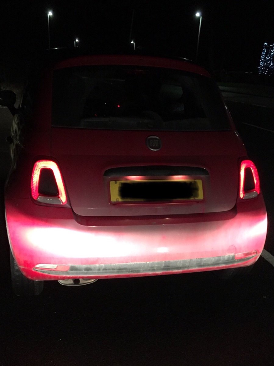 LancsRoadPolice's tweet photo. The driver of this car in the Kirkham area has been issued with a sec59 warning due to the manner of their driving. #HO48. #T2TacOps. https://t.co/09dKhY6I8c