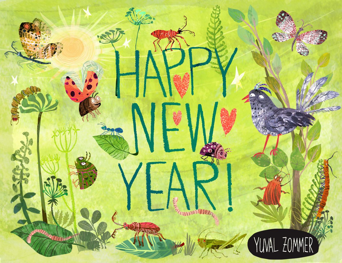 yuvalzommer's tweet photo. A v.Happy New Year to all you Twitter friends! 
May your 2019 be the year when all good things flourish and grow :-) https://t.co/w5Yeo0ikTr