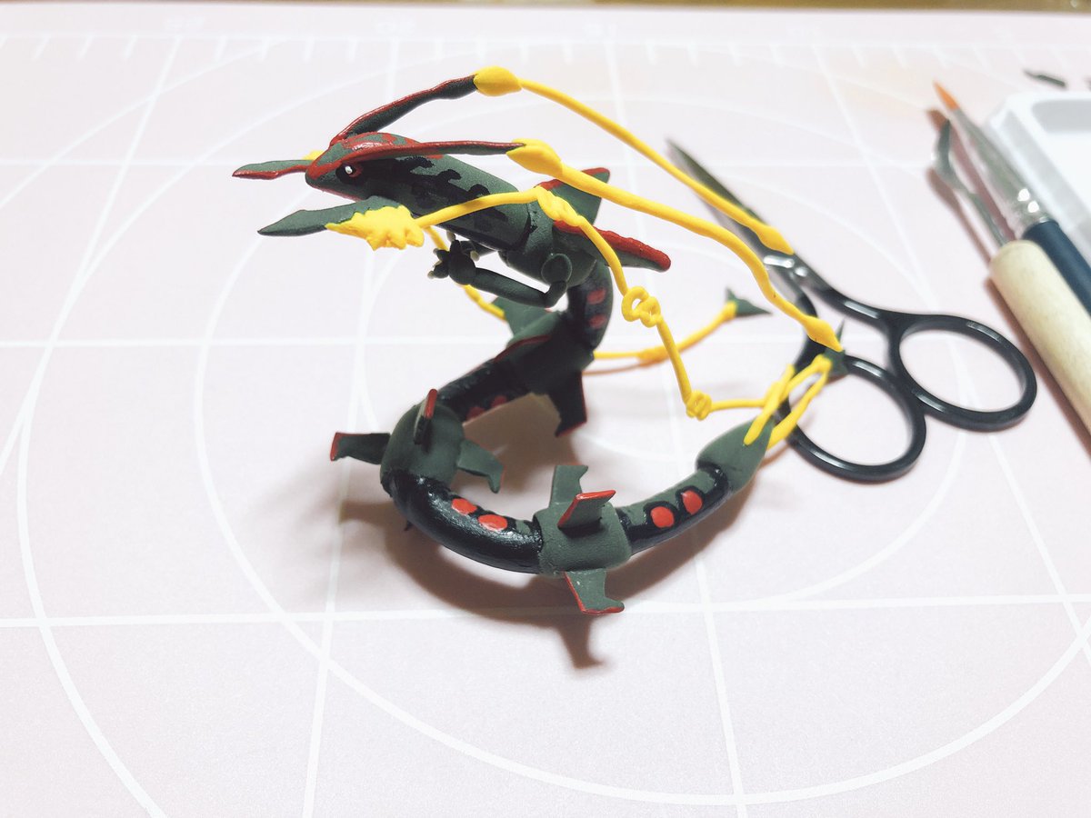 はくね در توییتر 色違いメガレックウザ 作りました かっこいいメガレックウザのはずなのに 目が可愛くなっちゃった メガレックウザ 粘土 はくね در توییتر 色違いメガレックウザ 作りました かっこいいメガレックウザのはずなのに 目が可愛くなっちゃった メガレックウザ 粘土