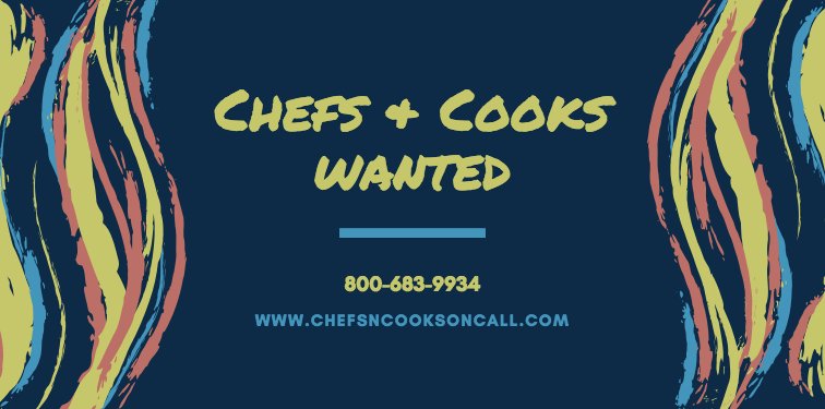 Chefs_n_Cooks's tweet photo. Are you or someone you know a Chef or Cook looking to cook for busy families in your local community? Sign up today and connect directly with families who are looking for personal chef services like yours! Sign up today! https://t.co/WWCf57Nuvg #chefsforhire #SundayMorning https://t.co/QP1wWDs8sj