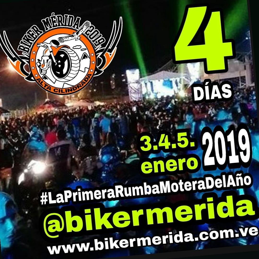 BikerMerida's tweet photo. 🚀🚀🚀🚀🚀🚀 activos..  preparándonos para #LaPrimeraRumbaMoteraDelAño 3.4.5 de enero #2019 #BikerMerida
Te invitamos a seguirnos en nuestras redes sociales @BikerMerida
#BikerMerida 
#LaPrimeraRumbaMoteraDelAño
#PasionPorMerida #BikerMerida #UnEstiloDeVida #PasionPorLasMotos https://t.co/d3dmy10Pbm