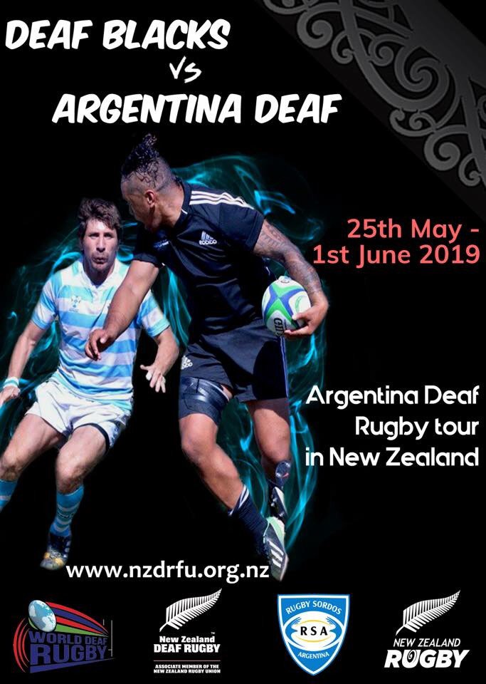 WDRugby's tweet photo. Deaf Rugby International fixtures for 2019 - @deafrugby vs @WalesDeafRugby Australia tour to Tonga  - Argentina tour to New Zealand - Italy Deaf Beach Rugby Tournament - NZ National Deaf Rugby Championships... what a great start for 2019 ! https://t.co/wygclN1qKX