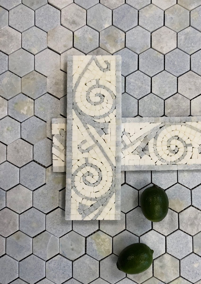 allmarbletiles's tweet photo. Blue Stone - Thassos White Polished Marble Art Border 4" x 12" is a beautiful full of art border tile.  Shop now : https://t.co/hDeEs15fHq 

#bordertile #arttile #4x12tile #interiordesign #design #bathroom #architecture #tiles #home #interiors #homedecor #luxury #kitchen https://t.co/TZshygvmtL