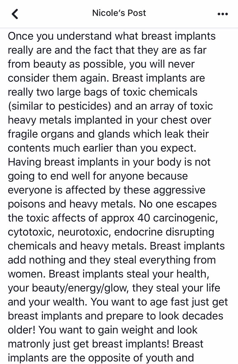 BreastBy's tweet photo. #breastimplantillness #explant #bii #biaalcl #plasticsurgery #silicone #saline #toxic #breastimplants https://t.co/iPJpdUx7lY