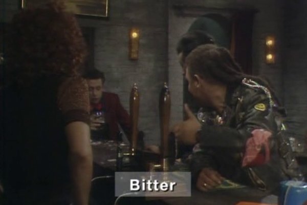 Red Dwarf on Twitter: YOU KNOW? Backwards guest star @ArfurSmith actually an accomplished backwards-talker, and taught #RedDwarf cast and crew the phrase "erskib" a genuine reversal of "bitter"