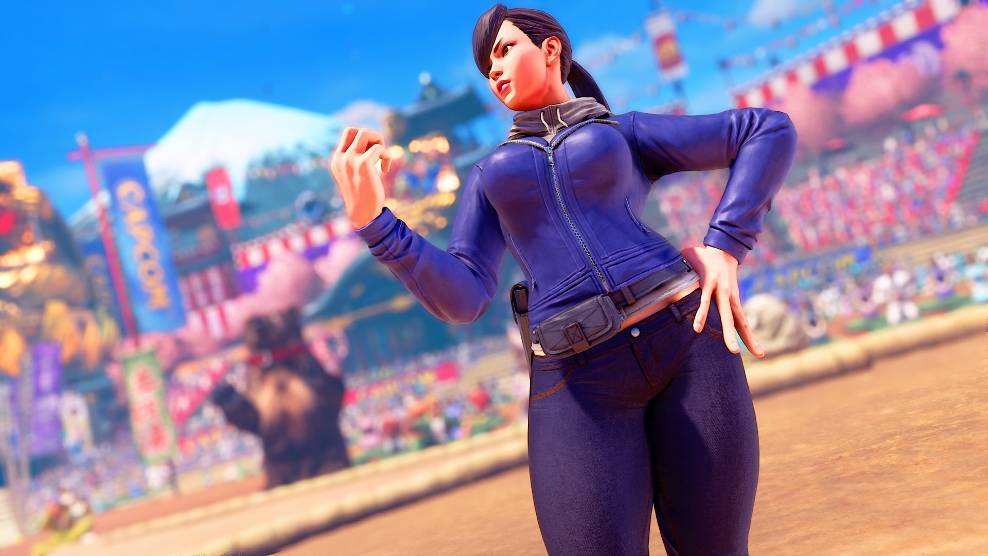 “Undercover Cop Chun
#Chunli #SFV #SFVAE” .