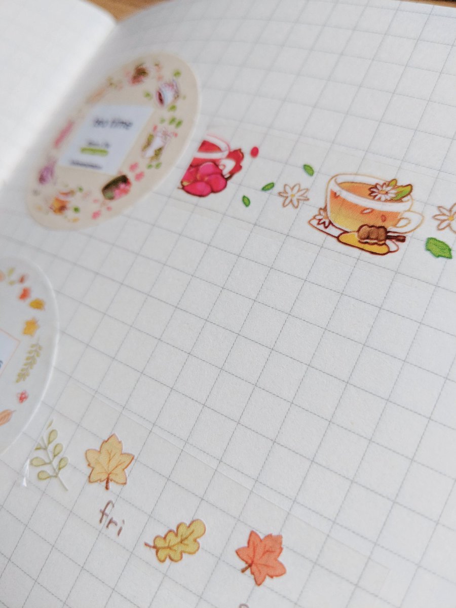 Guys.. look at how CUTE these washi tapes are ✨?? By @HydeTweets bless and thank you. I CRY. 