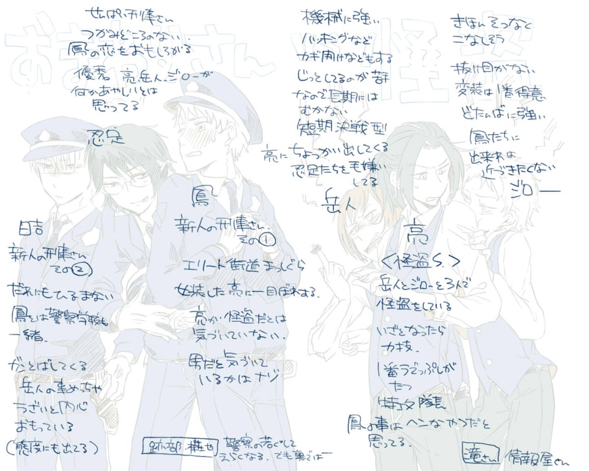 ②。服装とか妄想の塊 