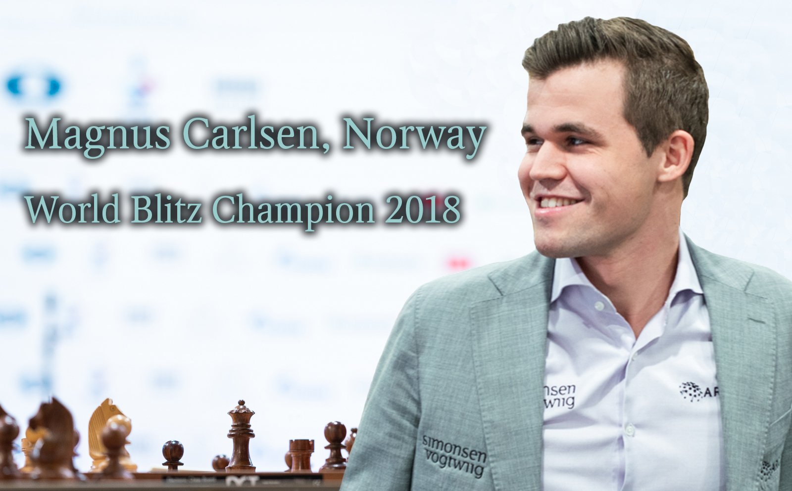 International Chess Federation on X: Magnus Carlsen becomes World Blitz  Champion for the 4th time! He scored incredible 17/21 undefeated.  Jan-Krzysztof Duda is second, Hikaru Nakamura is third. Congratulations!  #wrbc2018 Full standings