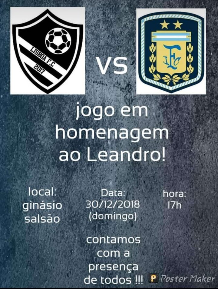 Predadores_'s tweet photo. Boa tarde, hoje às 17 horas teremos Irmandade X Lisboa no ginásio Salsão em homenagem ao nosso amigo Leandro Borges, contamos com a presença de todos vocês para fazermos uma grande homenagem para ele 🙏🙏🙏 https://t.co/9rxAr9WM0B