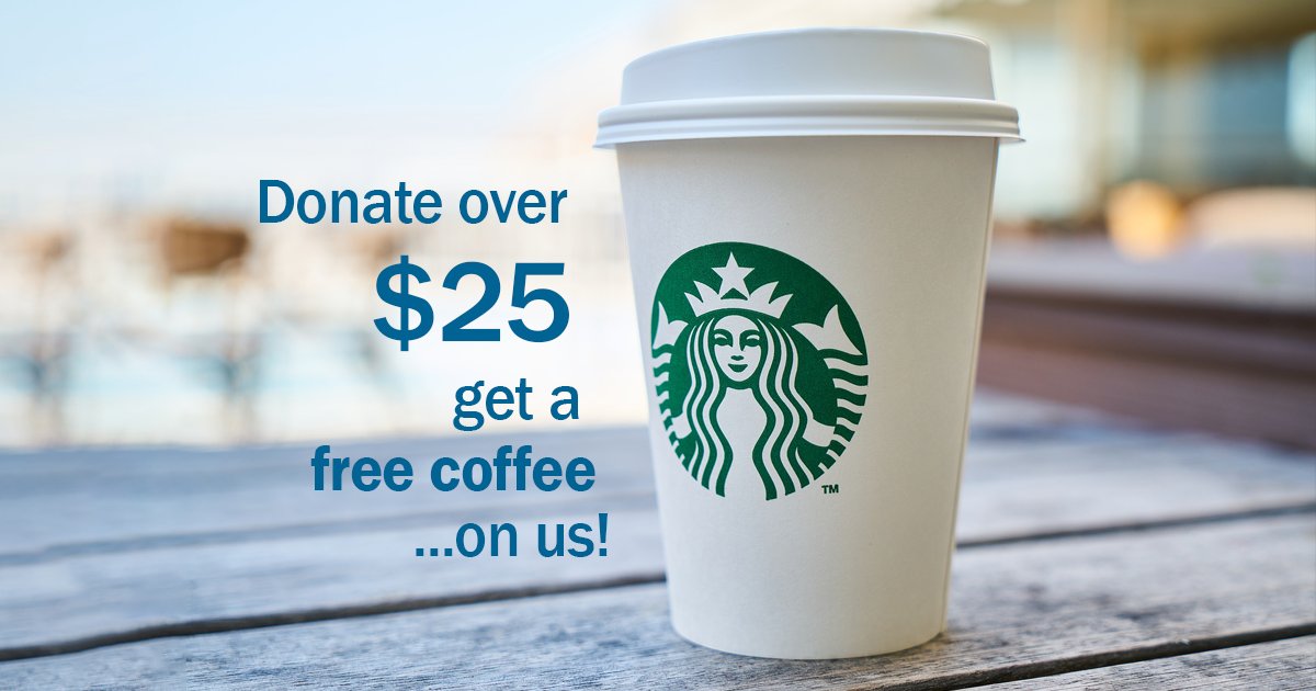 VTNCanada's tweet photo. Today Only - Donate over $25 and enjoy a coffee on us! Details here: https://t.co/bsKU5RxehO

Please RT to make it possible for 20 Veterans to attend the life-changing Veterans Transition Program. #VTP20 https://t.co/TN5wqKszdI