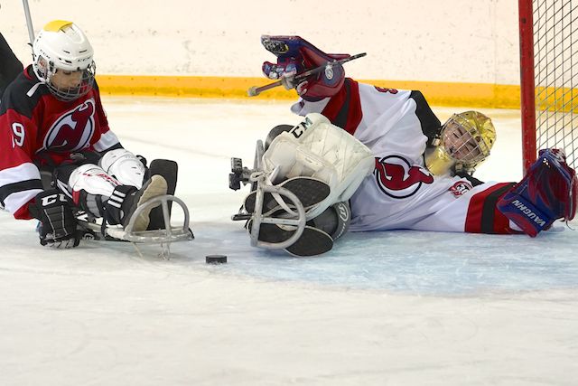 The NJ Devils Youth Hockey Club's sled hockey team played a special exhibition game at Codey Arena in West Orange. The nonprofit NJDYHC is celebrating 30 years of providing on ice playing opportunities for able bodied youths and those with disabilities. NJ.www.devilsyouth.com