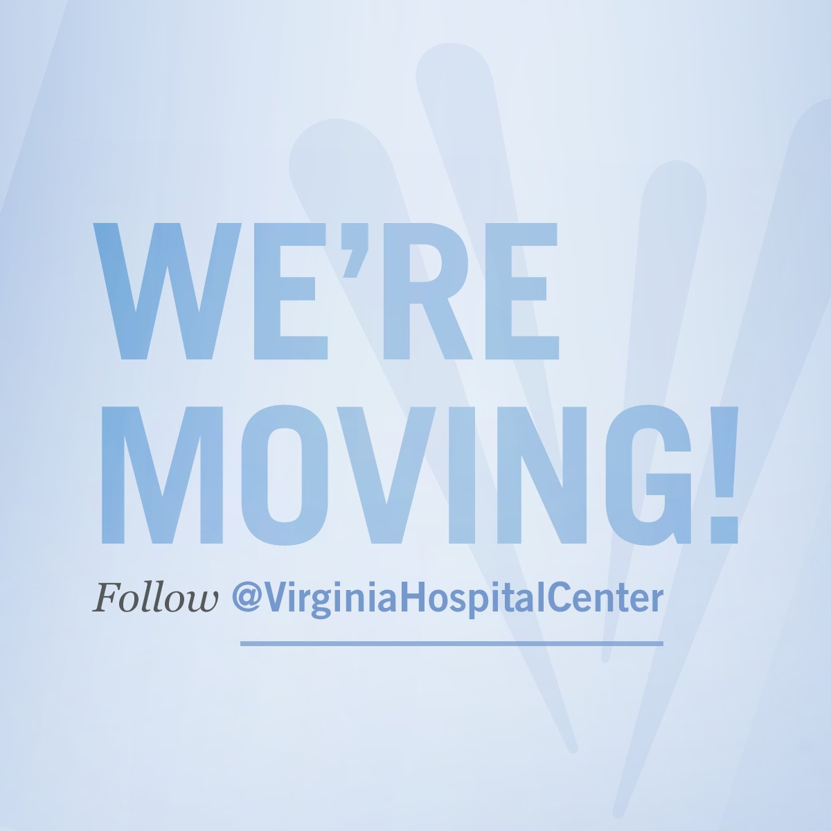 Change is coming in 2019! This February, our Twitter account will merge with Virginia Hospital Center's Twitter page. To stay up to date with all the latest Virginia Hospital Center Foundation news and events, follow @VHC_Hospital!