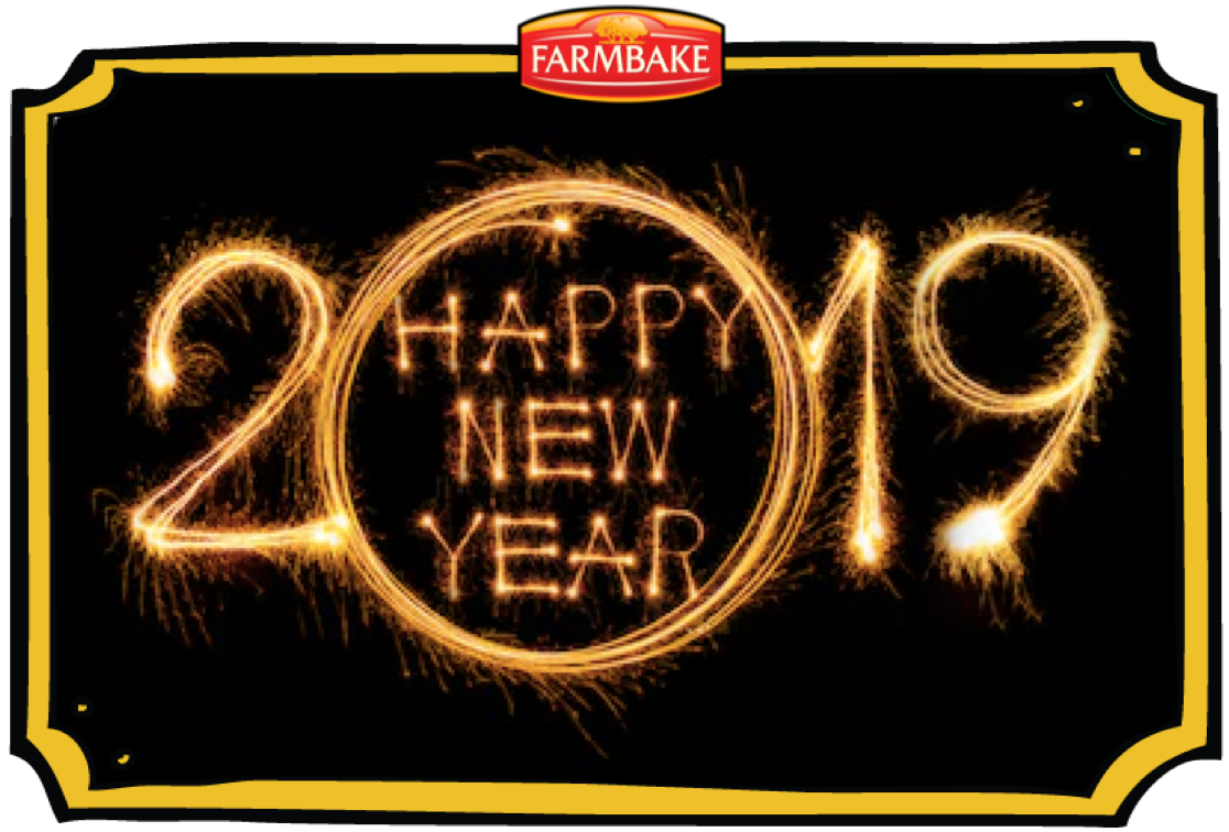FarmbakeIreland's tweet photo. #HappyNewYear…wishing you all a happy, healthy and prosperous 2019 from all the team in Farmbake. https://t.co/duFhsZzA8E
