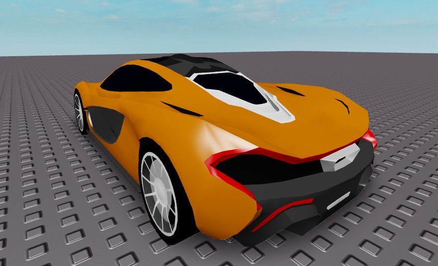 Skilledon On Twitter Mclaren P1 2016 Model Roblox - 