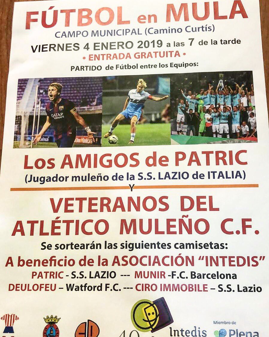 Estoy muy feliz e ilusionado con esta iniciativa que me nace desde lo más adentro de mi corazón, os espero 😘😘 Gracias al ayuntamiento por la disponibilidad ❤️🤟🏼