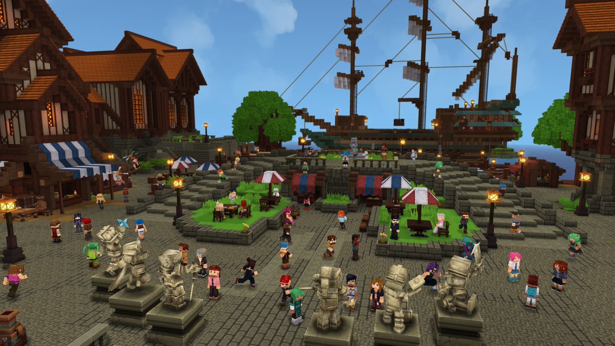 HytaleCM's tweet photo. | #Hype | 
¿Cómo se imaginan el multijugador de #Hytale? 

¡Todo el feedback es bienvenido! https://t.co/5MpioT4apK