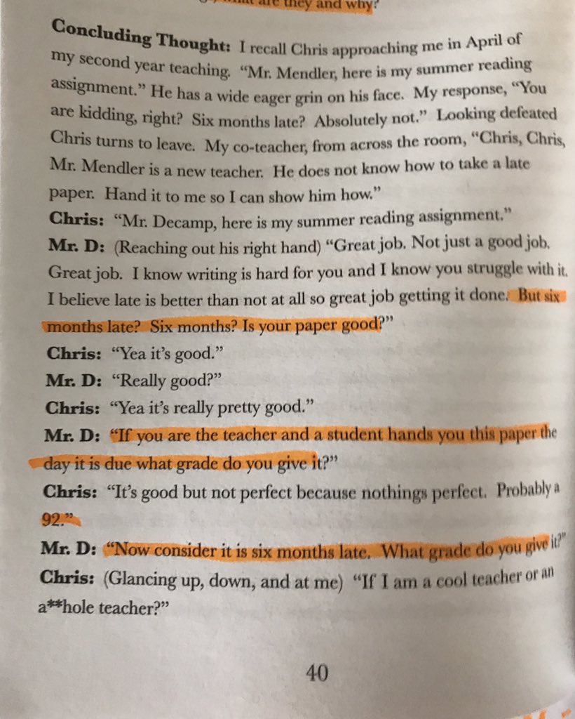 DavidJHuber's tweet photo. Do you accept late work?  Here is an awesome example shared by @BrianMendler  #relationships #learning #BigPictureThinking https://t.co/Af5m254djh