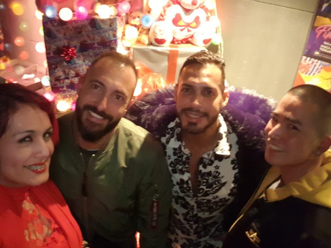 Festejando el 24 de diciembre en Barcelona espa&ntilde;a junto a @yoshixkawasaki @xavigarciaxxx @ViktorRomXXX