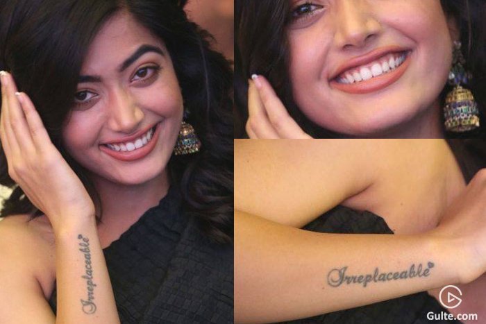 Rashmika Mandanna Tattoo Name In Hindi | Rashmika Mandanna