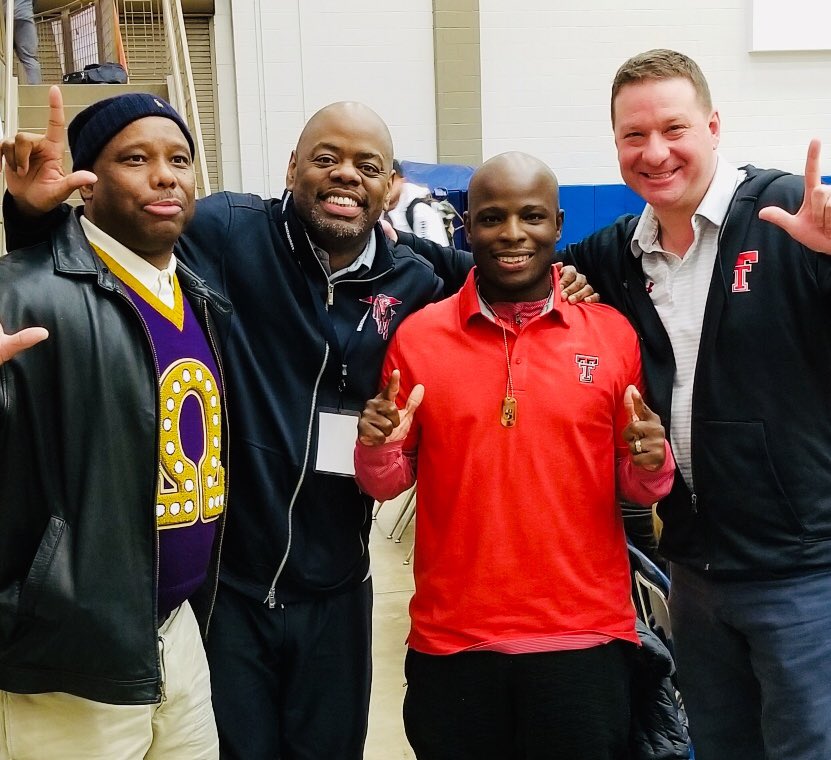 CoachJohnASmith's tweet photo. ..for in DUE time, there shall be a season of harvest. It takes a village &amp; FAMILY love/support for a child to be successful. Congrats Jahmius @newanimprovedJR on @whataburger_bbt MVP &amp; title 🏆. Wreck’Em Tech 4:1🔴⚫️👆🏽👆🏽@CoachBeardTTU @CoachCyprien @averyramsey6    #GoodYoungMan https://t.co/YfgXcM00wX