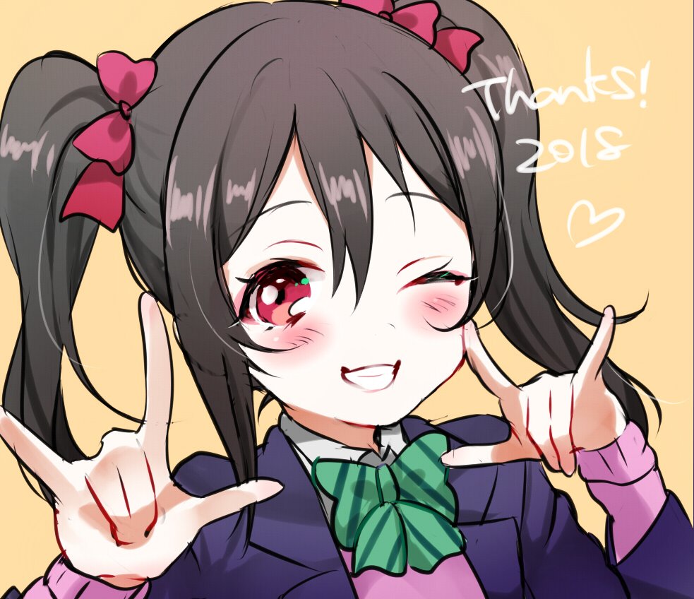 矢澤にこ 「2019年もいっぱいにこにこしようね 」|２９９のイラスト