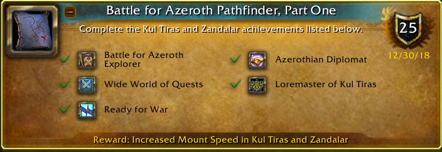 V_Poje's tweet image. A nice way to end the year : Pathfinder part one done! (It took 1 month and 11 days for those who want to know) #Warcraft #FlyingSoon