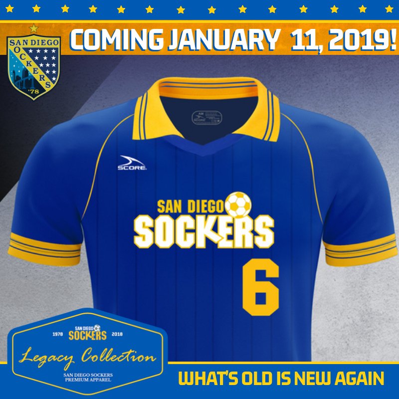 san diego sockers jersey