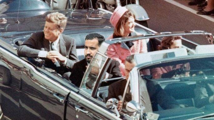 jpcapmeil's tweet photo. Révélations fracassantes du Monde et de Mediapart : Alexandre Benalla impliqué dans l’assassinat de JFK et l’élimination de Lee Harvey Oswald #Benalla #Kennedy #LeMonde #Mediapart https://t.co/oDapaazvT5