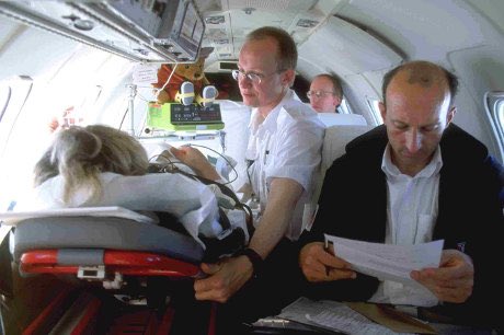 AeroAmbulance's tweet image. We have a heavily discounted positioning flight on a #Learjet45XR #AirAmbulance from #CapeVerde back to #Europe tomorrow or Tuesday... please retweet as we hate flying empty! +441904430043