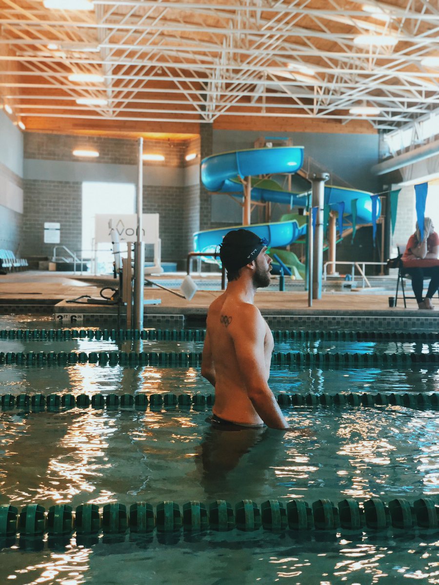 Day 2 in Avon, CO is well underway and we are having a blast with freestyle and backstroke! Miss this clinic? Be sure to grab tickets for my clinics in Las Vegas, NV &amp; Redwood City, CA next weekend! #onlyatfft #avonrec #avoncolorado 🏊🏼‍♂️ <a href="/FitterAndFaster/">Fitter & Faster Tour</a>