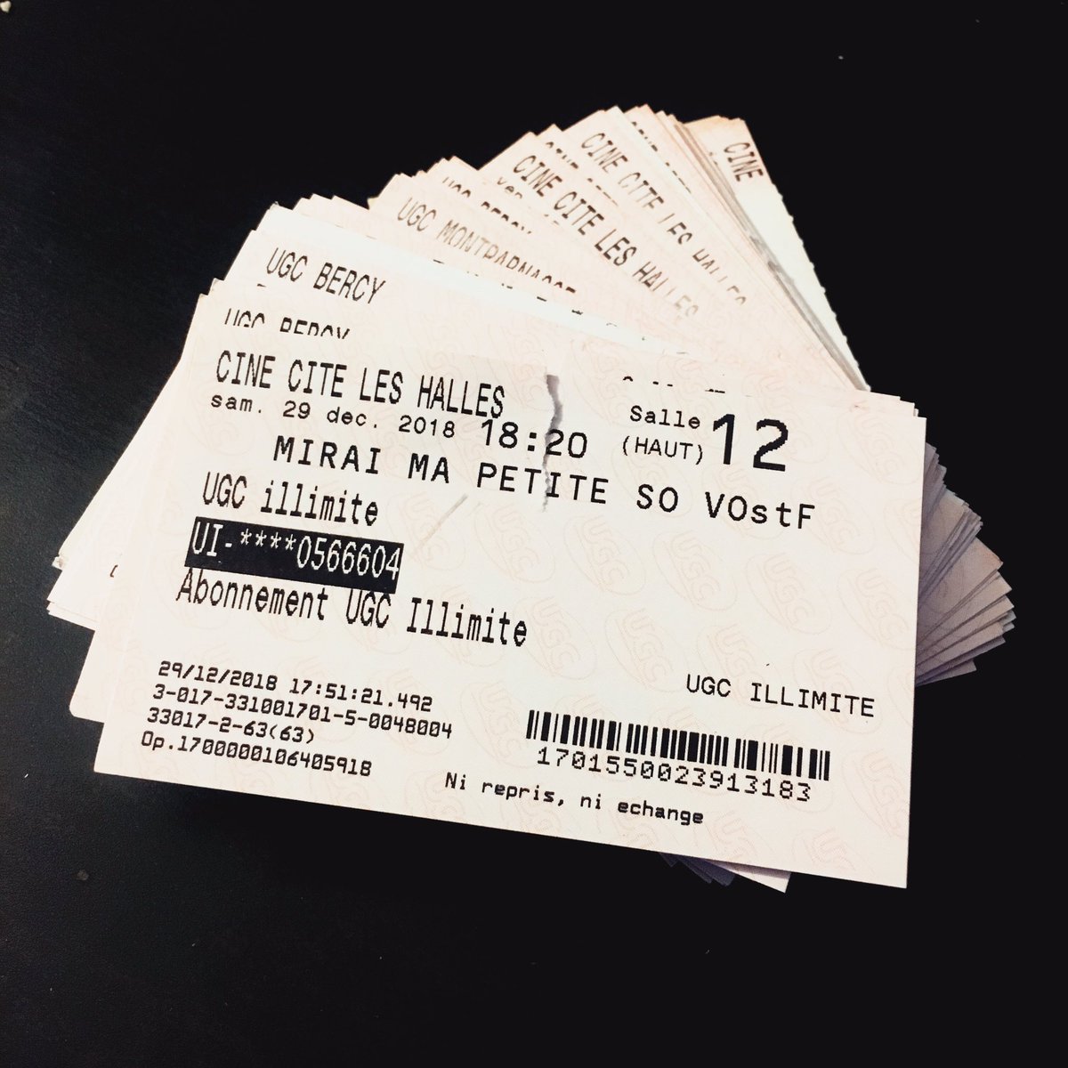 sprykritic's tweet photo. "Cette année, j'aurai donc vu 83 'nouveaux' films dans une salle de cinéma. [...]"

#Top2018 #Flop2018

À lire sur Instagram :
https://t.co/q0yGz46r60 https://t.co/KnTMpw5qfz
