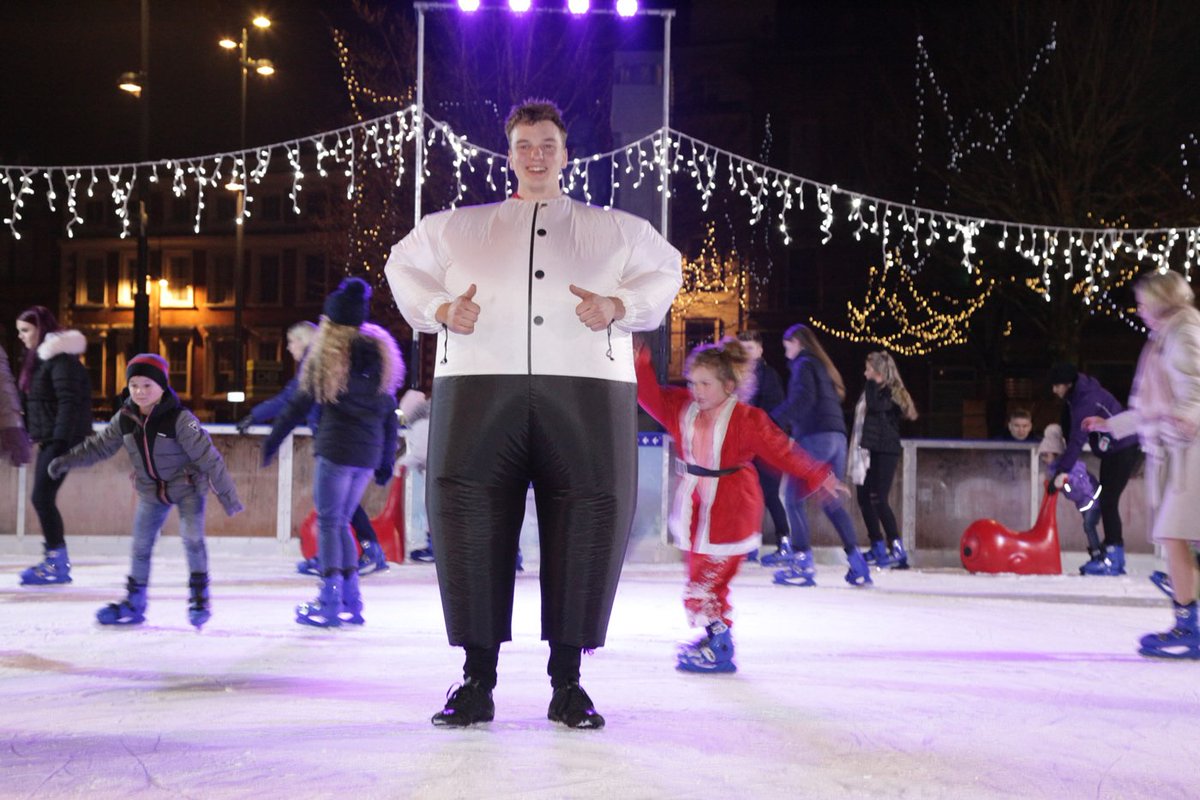 The moment when it feels like you are the only person on the ice...