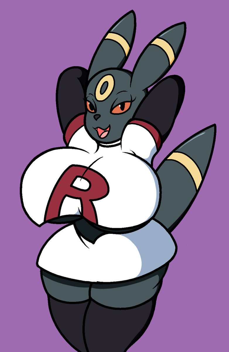 UndersNet's tweet photo. A while ago, ol' @JinuSenpai drew three of the eeveelutions as Rocket Grunts, so I wanted to add Umbreon to the gang. #undersdoodle 

Imgur; https://t.co/MEBEjxTORv  (Reupload, wish Twitter would let us update images.) https://t.co/gAHxv3aEKV