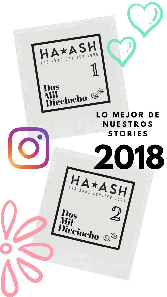 haashoficial's tweet photo. LO MEJOR DE NUESTROS STORIES DE 2018‼️ 
Disponibles en los HIGHLIGHTS de nuestro perfil de INSTAGRAM 💃🏻💃🏼♥️

LINK al muro principal ⬇️⬇️⬇️
https://t.co/wuOJ1IZhEK https://t.co/s2Xm6WZj31