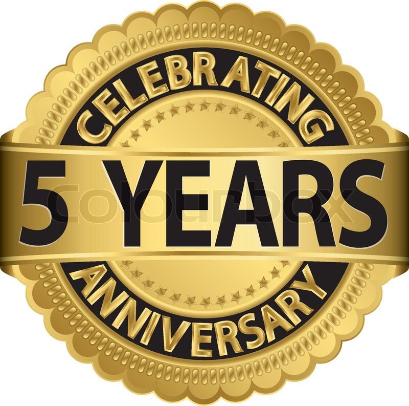 Alexiscleaning's tweet photo. We are celebrating our 5th  birthday as a Busniess!! Thanks to all our staff and clients for your support. https://t.co/79F6xVBfEJ