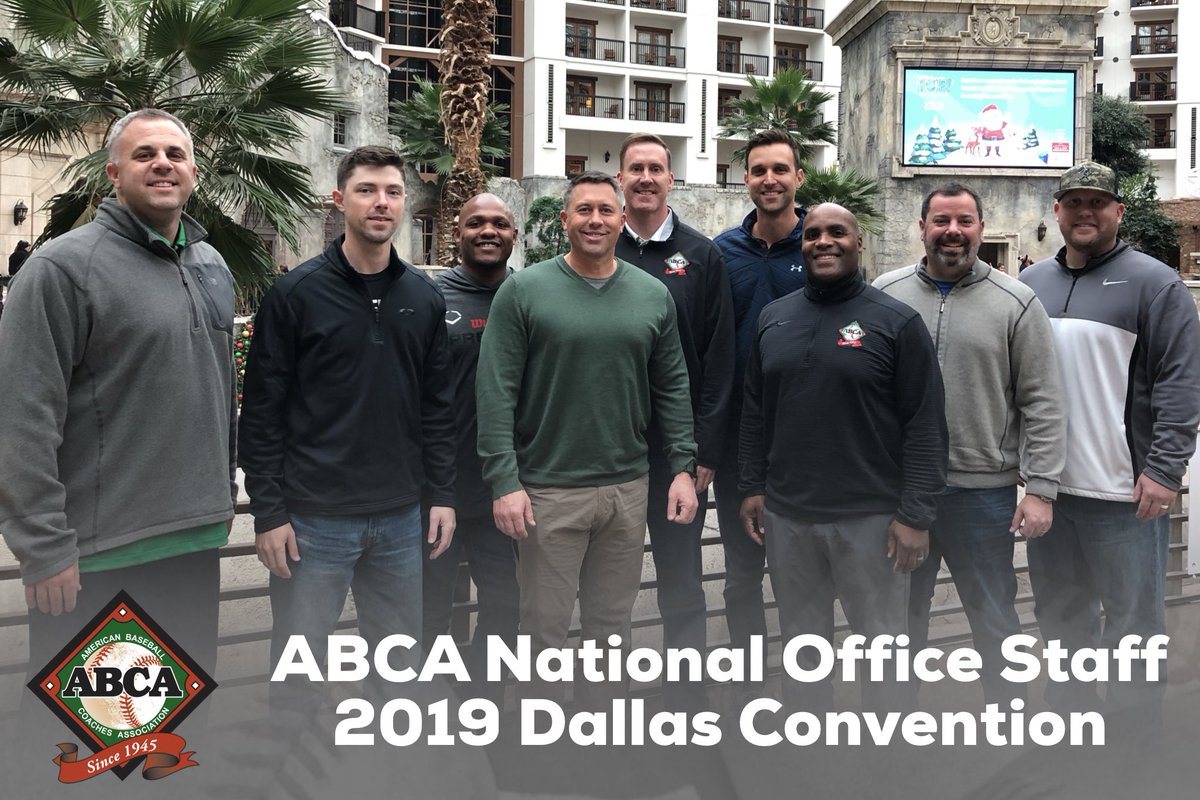 The eagle has landed in Dallas!

Our staff has arrived at the Gaylord Texan to begin preparations for #ABCA2019 - the world’s largest gathering of baseball coaches!

Big week ahead of us but we look forward to seeing each and every one of you in a few short days!